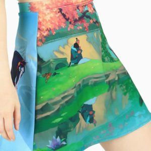 DISO BLACKMILK MULAN  MAKE A MAN OUT OF YOU A LINE SKIRT S,M,L,XL size
